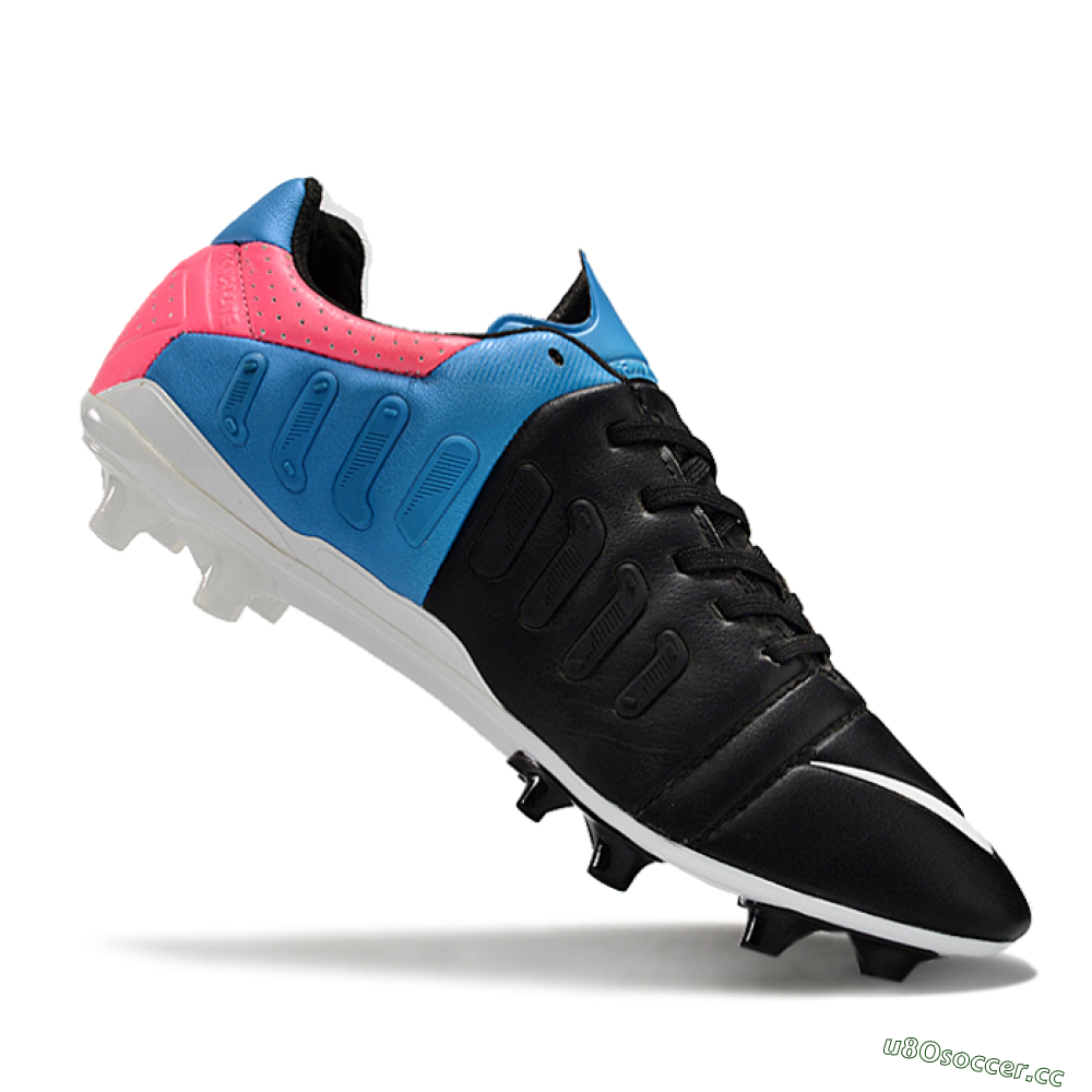 Men's Nike CTR360 Maestri III FG Firm Ground Low-Tops Football Boots - Blue/Black/Pink 5