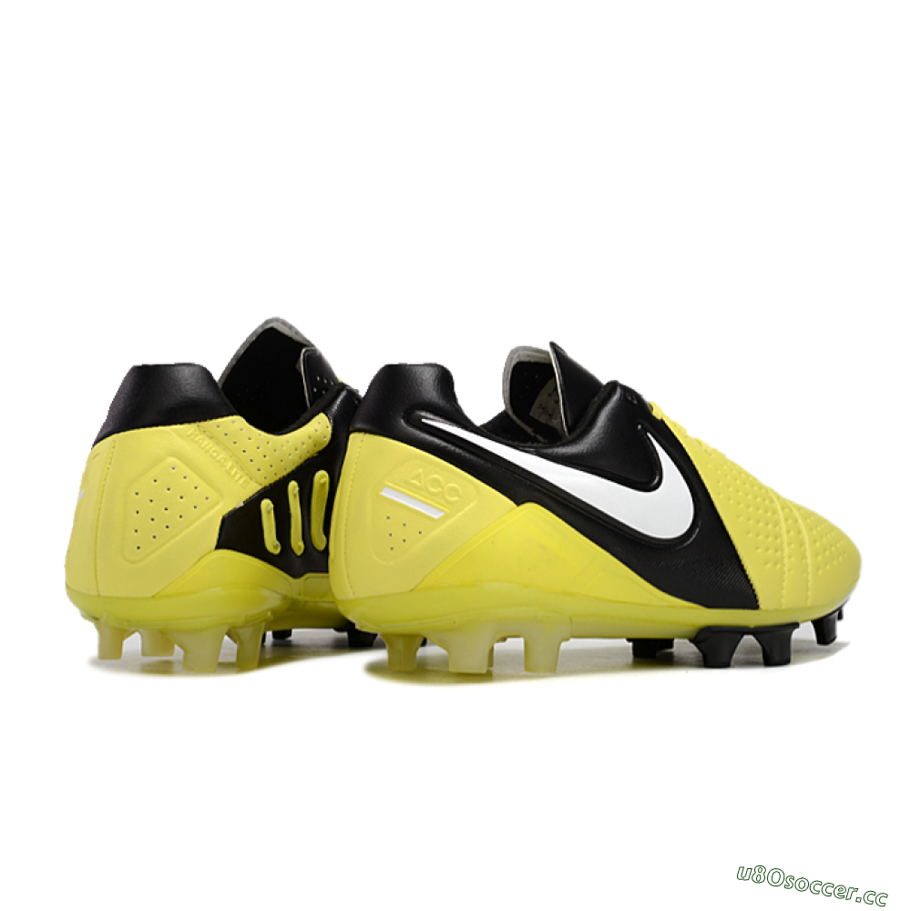 Men's Nike CTR360 Maestri III FG Firm Ground Low-Tops Football Boots - Yellow/Black 5