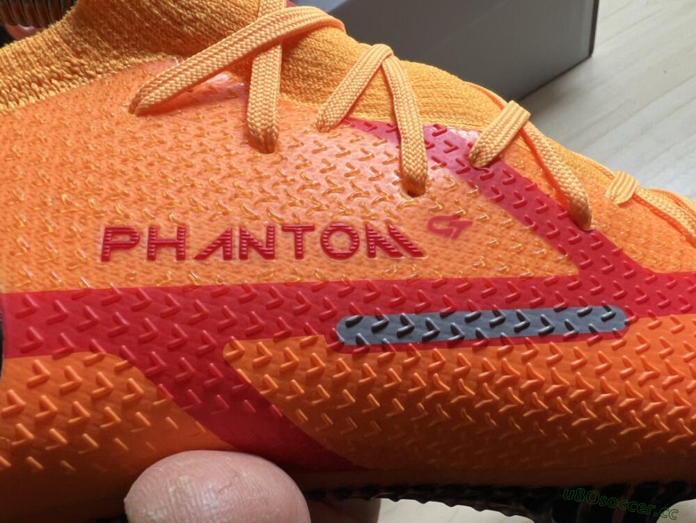 Men's Nike Phantom GT 2 Elite FG Firm Ground Low-Tops Football Boots - Orange/Black