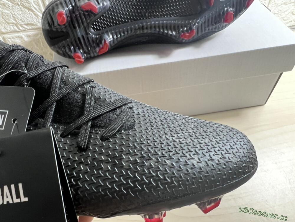 Men's Nike Phantom GT 2 DF Elite FG Firm Ground High-Tops Football Boots - Black
