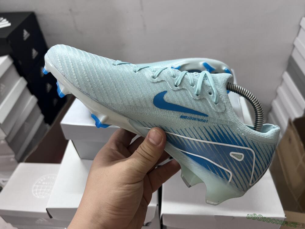 Men's Nike Air Zoom Mercurial Vapor 16 Elite FG Firm Ground Low-Tops Football Boots - Jade/White