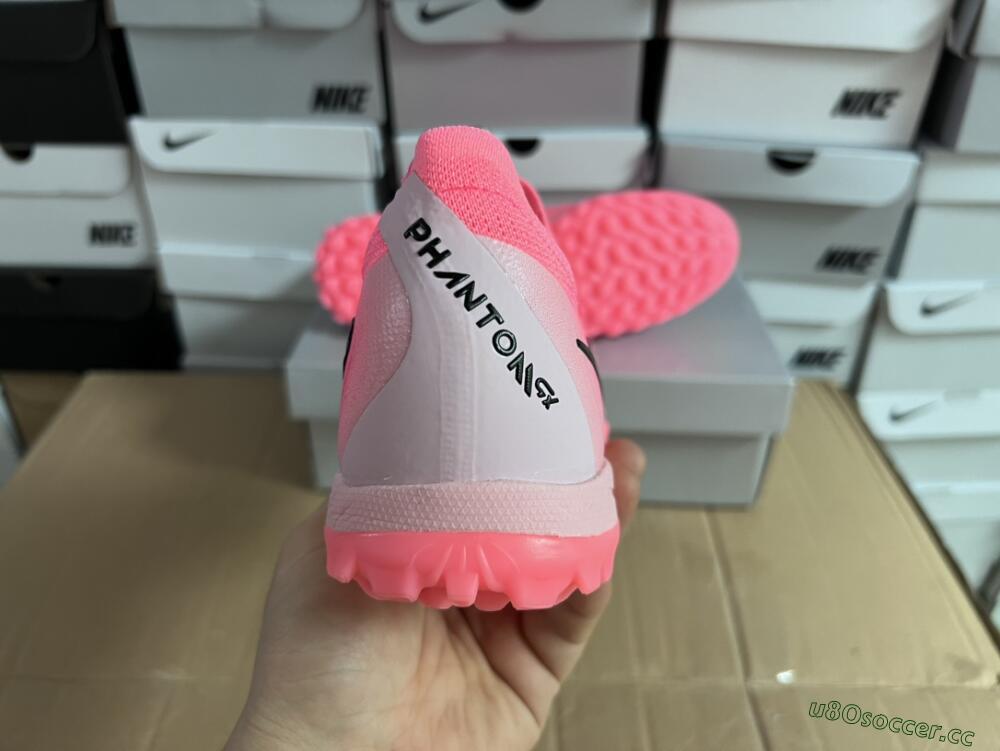 Unisex Nike Phantom Luna Elite TF Artificial Turf Low-Tops Football Shoes - Pink/Black