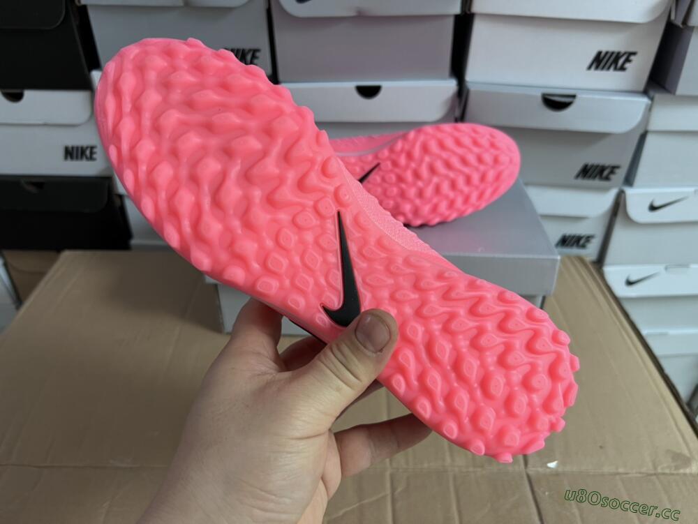 Unisex Nike Phantom Luna Elite TF Artificial Turf Low-Tops Football Shoes - Pink/Black