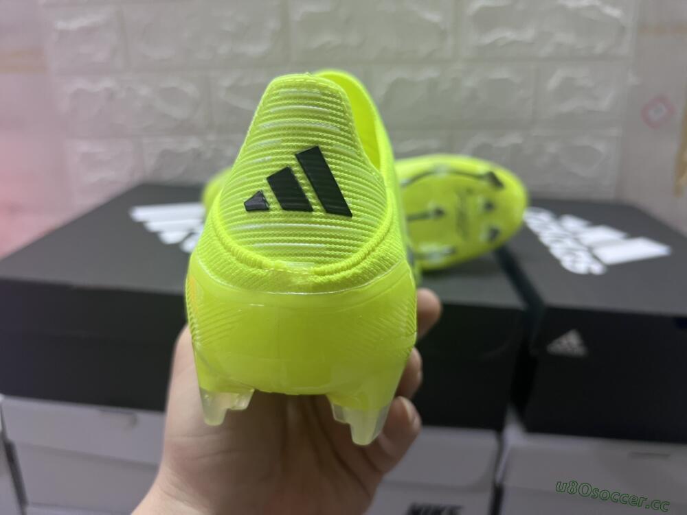 Men's Adidas F50 Adizero FG Firm Ground Low-Tops Football Boots - Yellow/Black