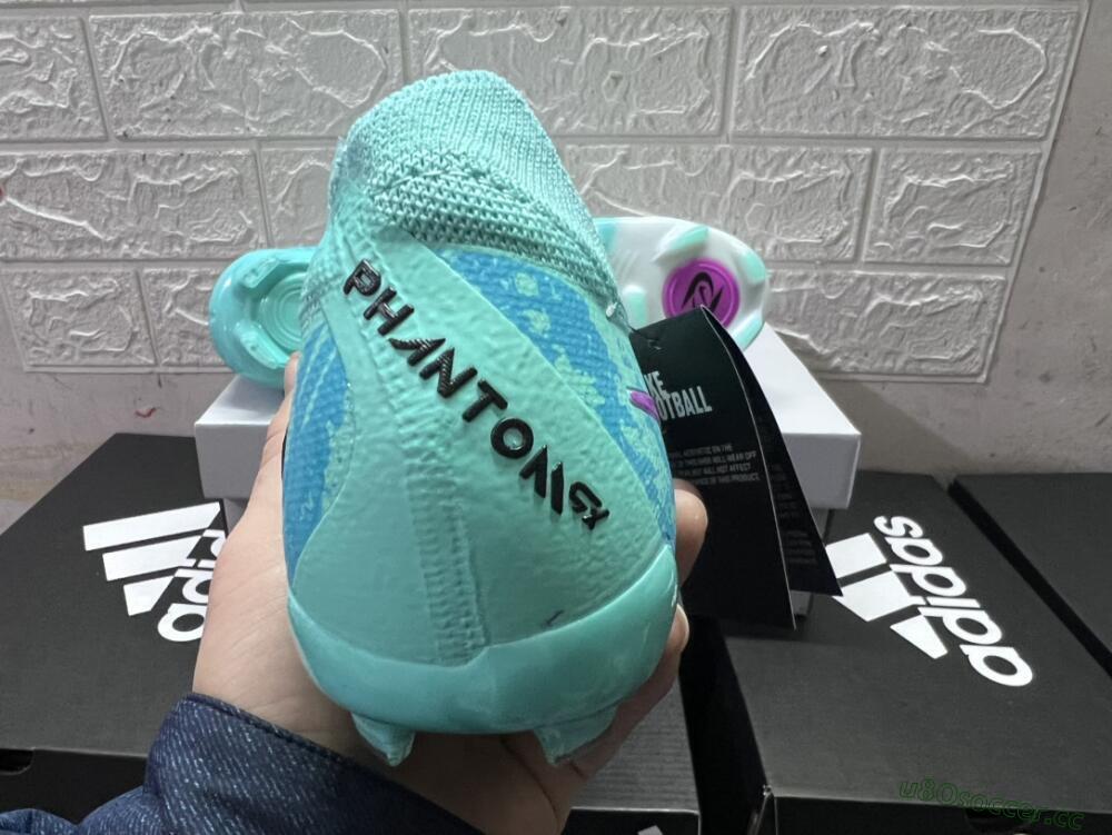 Unisex Nike Phantom Luna 2 Elite LV8 FG Firm Ground Low-Tops Football Boots - Jade/Black/Purple
