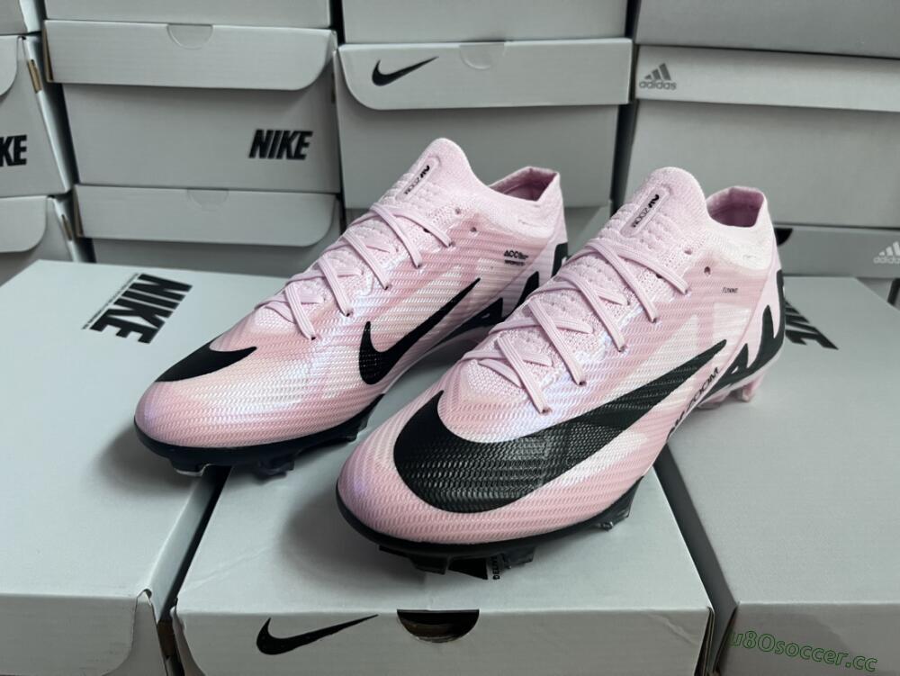 Unisex Nike Air Zoom Mercurial Vapor 15 Elite FG Firm Ground Low-Tops Football Boots - Purple/Black