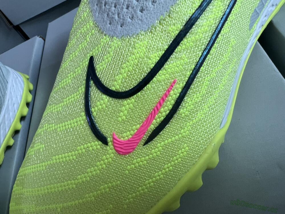 Unisex Nike Phantom GX Elite DF Link TF Artificial Turf High-Tops Football Shoes - Green/Black/White
