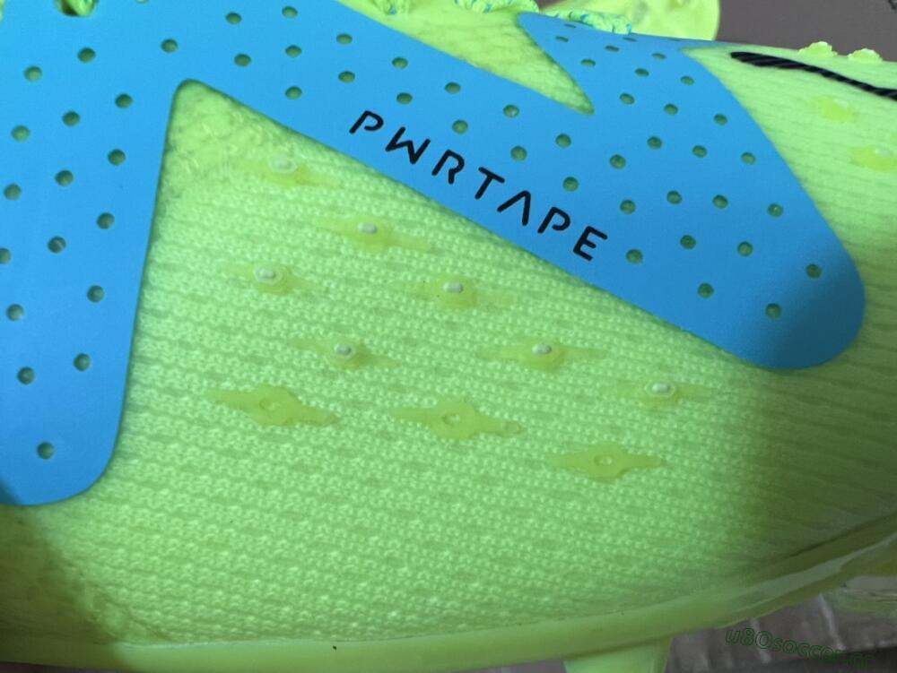 Men's Puma Future Ultimate MG Multi Ground Low-Tops Football Boots - Yellow/Blue