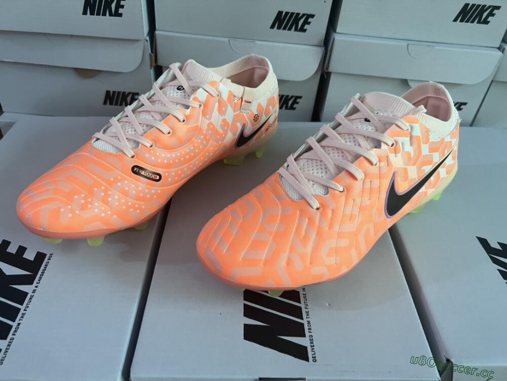 Men's Nike Tiempo Legend 10 Elite FG Firm Ground Low-Tops Football Boots - Pink/Black