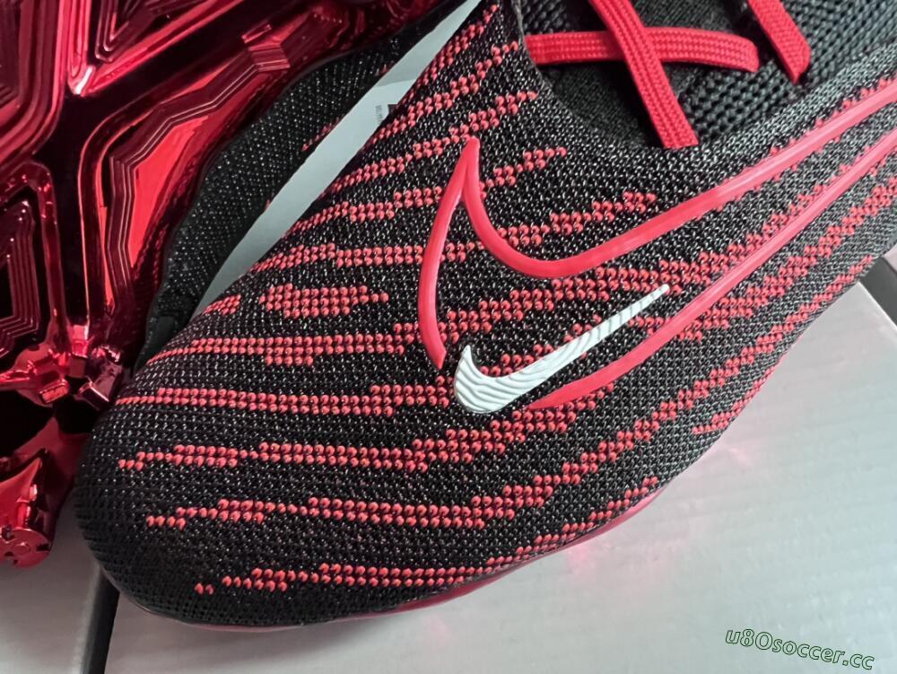 Men's Nike Phantom GX Elite FG Firm Ground Low-Tops Football Boots - Black/Red/White