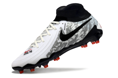 Men's Nike Phantom Luna Elite Total 90 AG Artificial Grass Low-Tops Football Boots - White/Black/Orange