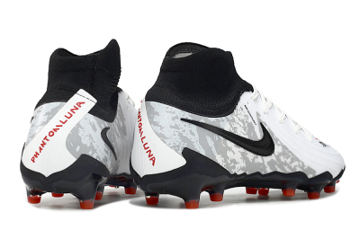Men's Nike Phantom Luna Elite Total 90 AG Artificial Grass Low-Tops Football Boots - White/Black/Orange