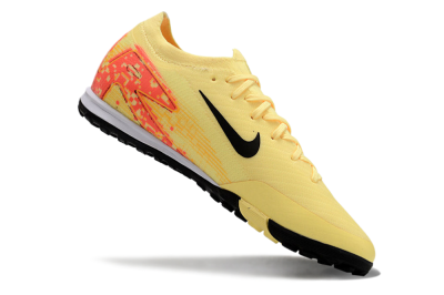 Men's Nike Air Zoom Mercurial Vapor 16 Elit TF Artificial Turf Low-Tops Football Shoes - Yellow/Black/Red