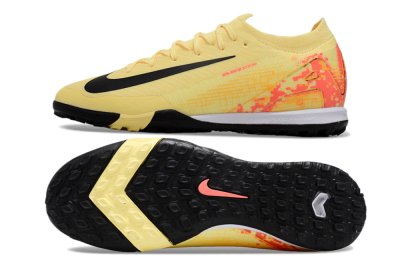 Men's Nike Air Zoom Mercurial Vapor 16 Elit TF Artificial Turf Low-Tops Football Shoes - Yellow/Black/Red