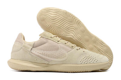 Men's Nike Street Gato IC Indoor & Futsal Low-Tops Football Shoes - Beige/Beige