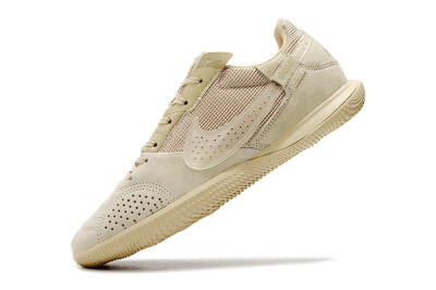 Men's Nike Street Gato IC Indoor & Futsal Low-Tops Football Shoes - Beige/Beige