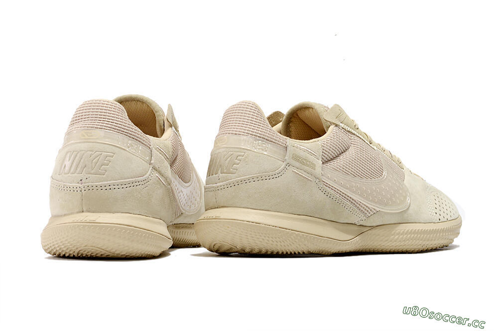 Men's Nike Street Gato IC Indoor & Futsal Low-Tops Football Shoes - Beige/Beige 6