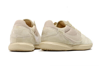 Men's Nike Street Gato IC Indoor & Futsal Low-Tops Football Shoes - Beige/Beige