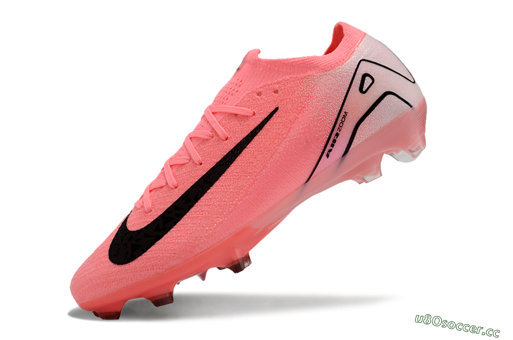 Men's Nike Air Zoom Mercurial Vapor 16 Elit FG Firm Ground Low-Tops Football Boots - Pink/Black 5
