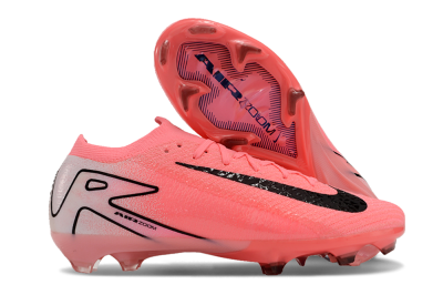 Men's Nike Air Zoom Mercurial Vapor 16 Elit FG Firm Ground Low-Tops Football Boots - Pink/Black