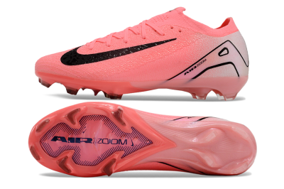 Men's Nike Air Zoom Mercurial Vapor 16 Elit FG Firm Ground Low-Tops Football Boots - Pink/Black