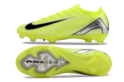 Men's Nike Air Zoom Mercurial Vapor 16 Elite FG Firm Ground Low-Tops Football Boots - Yellow/Black/Silver/Grey