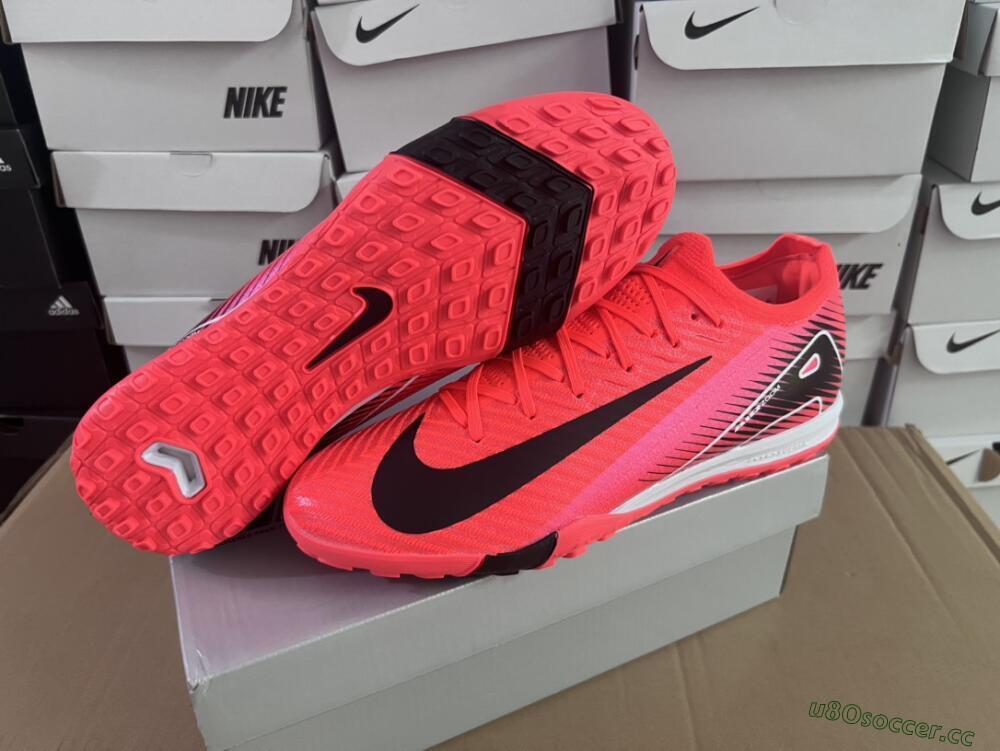 Unisex Nike Air Zoom Mercurial Vapor 16 Elite TF Artificial Turf Low-Tops Football Shoes - Red/Black/White