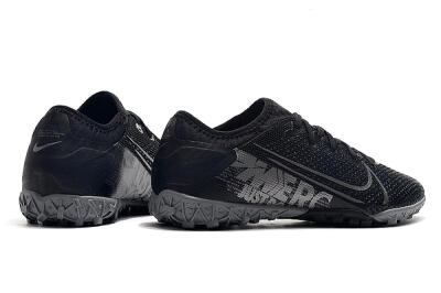 Men's Nike Air Zoom Mercurial Vapor 13 Elite TF Artificial Turf Low-Tops Football Shoes - Black/Silver/Grey