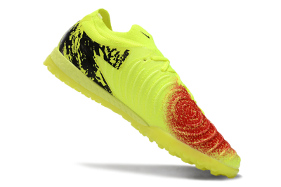 Men's Nike Phantom GX 2 Elite TF Artificial Turf Low-Tops Football Shoes - Yellow/Red/Black