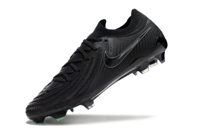 Men's Nike Phantom Luna Elite NU FG Firm Ground Low-Tops Football Boots - Black/Blue