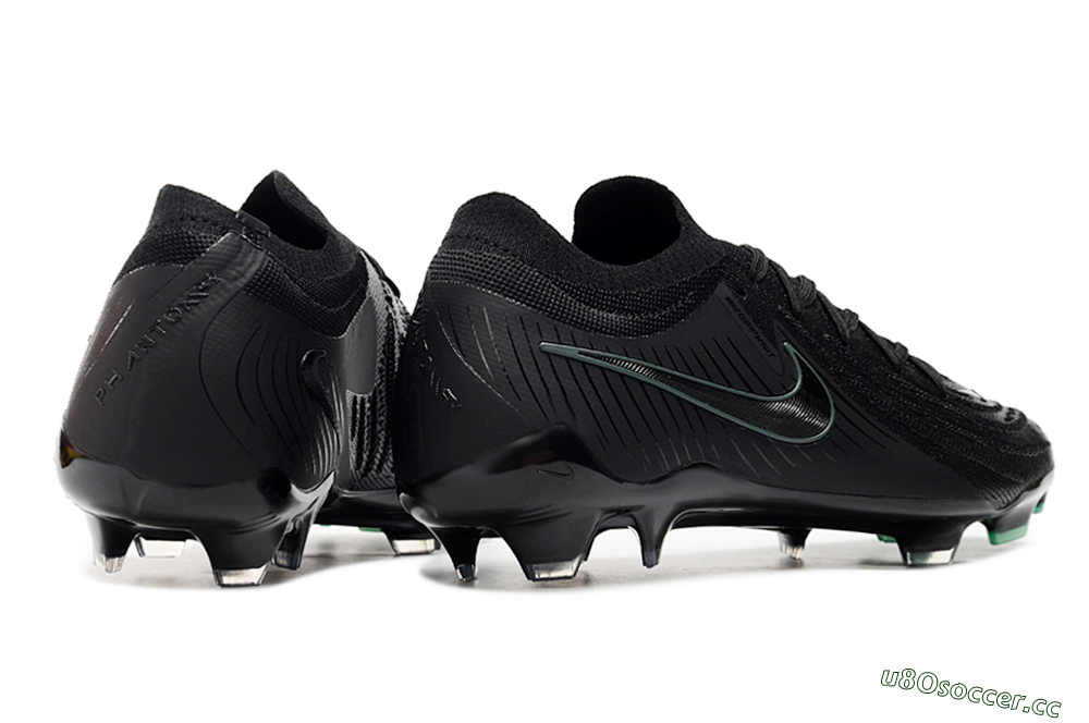 Men's Nike Phantom Luna Elite NU FG Firm Ground Low-Tops Football Boots - Black/Blue 6