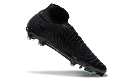 Men's Nike Phantom Luna Elite NU FG Firm Ground High-Tops Football Boots - Black/Blue