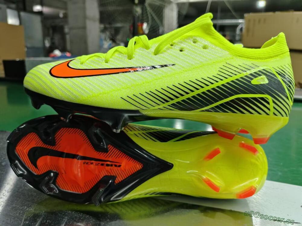 Unisex Nike Air Zoom Mercurial Vapor 16 Elite FG Firm Ground Low-Tops Football Boots - Yellow/Orange/Black
