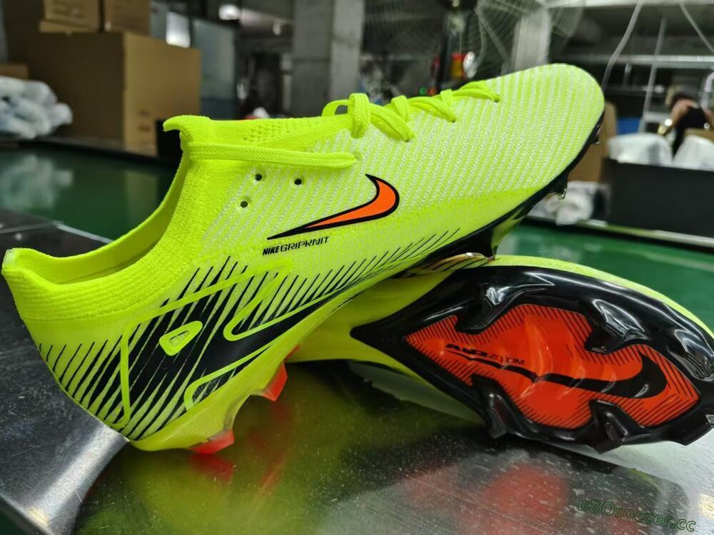 Unisex Nike Air Zoom Mercurial Vapor 16 Elite FG Firm Ground Low-Tops Football Boots - Yellow/Orange/Black