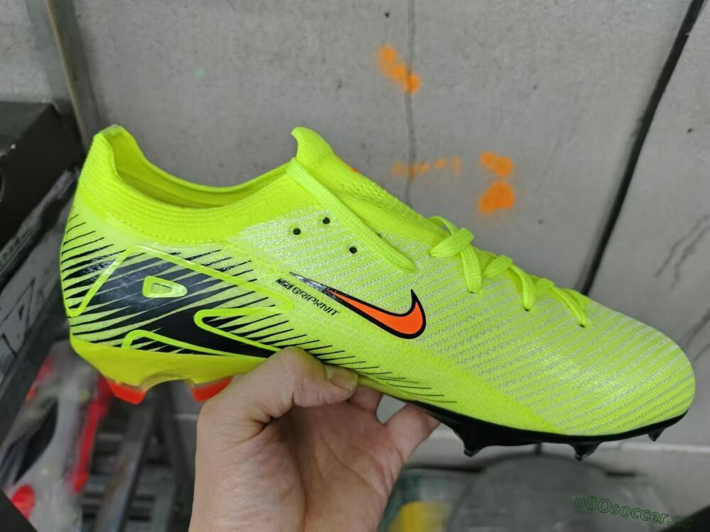 Unisex Nike Air Zoom Mercurial Vapor 16 Elite FG Firm Ground Low-Tops Football Boots - Yellow/Orange/Black