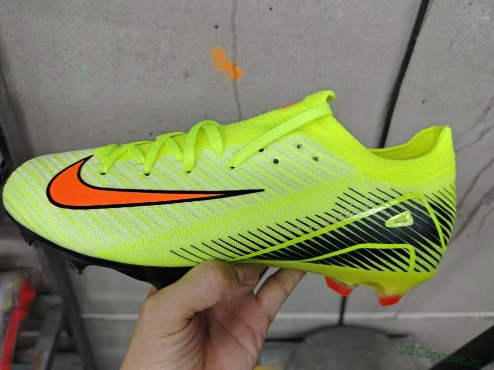 Unisex Nike Air Zoom Mercurial Vapor 16 Elite FG Firm Ground Low-Tops Football Boots - Yellow/Orange/Black