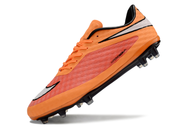 Men's Nike Hypervenom Phantom FG Firm Ground Low-Tops Football Boots - Orange/White