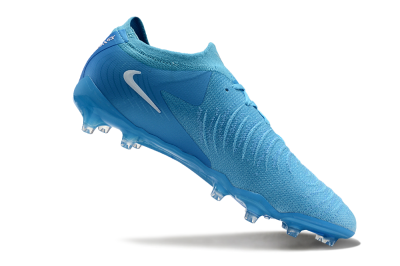Men's Nike Phantom GX 2 Elite AG Artificial Grass Low-Tops Football Boots - Blue Fury/White