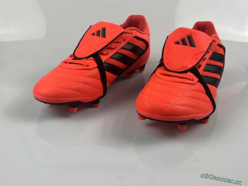 Men's Adidas Copa Gloro 2 FG Firm Ground Low-Tops Football Boots - Red/Black