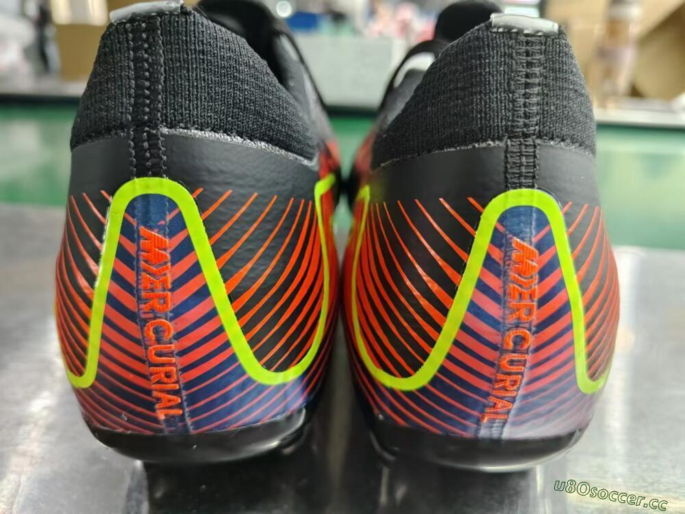 Men's Nike Air Zoom Mercurial Vapor 16 Elite FG Firm Ground Low-Tops Football Boots - Black/Red/Yellow