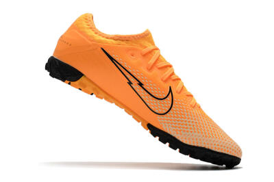 Men's Nike Mercurial Vapor 13 Pro TF Artificial Turf Low-Tops Football Shoes - Orange/Black