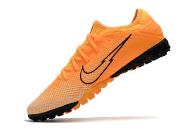 Men's Nike Mercurial Vapor 13 Pro TF Artificial Turf Low-Tops Football Shoes - Orange/Black