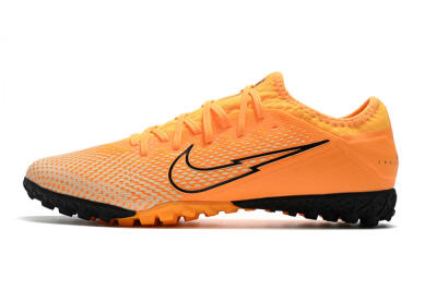 Men's Nike Mercurial Vapor 13 Pro TF Artificial Turf Low-Tops Football Shoes - Orange/Black