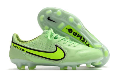 Men's Nike Tiempo Legend 9 Elite FG Firm Ground Low-Tops Football Boots - Yellow/Black