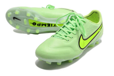 Men's Nike Tiempo Legend 9 Elite FG Firm Ground Low-Tops Football Boots - Yellow/Black