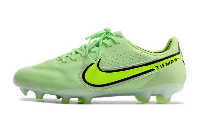 Men's Nike Tiempo Legend 9 Elite FG Firm Ground Low-Tops Football Boots - Yellow/Black