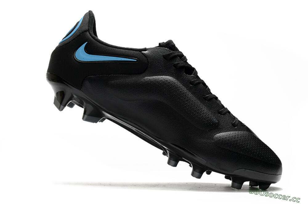 Men's Nike Tiempo Legend 9 Elite FG Firm Ground Low-Tops Football Boots - White/Jade/Beige 4