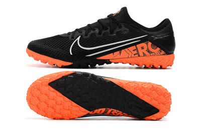 Men's Nike Mercurial Vapor 13 Pro TF Artificial Turf Low-Tops Football Shoes - Black/White/Red