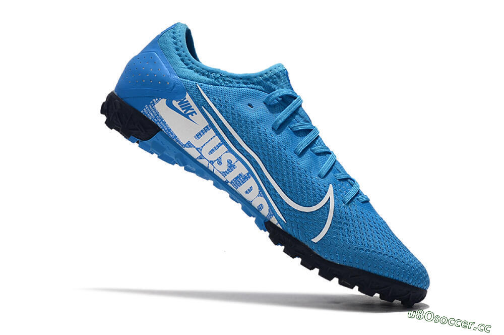 Men's Nike Mercurial Vapor 13 Pro TF Artificial Turf Low-Tops Football Shoes - Jade/White/Black 6
