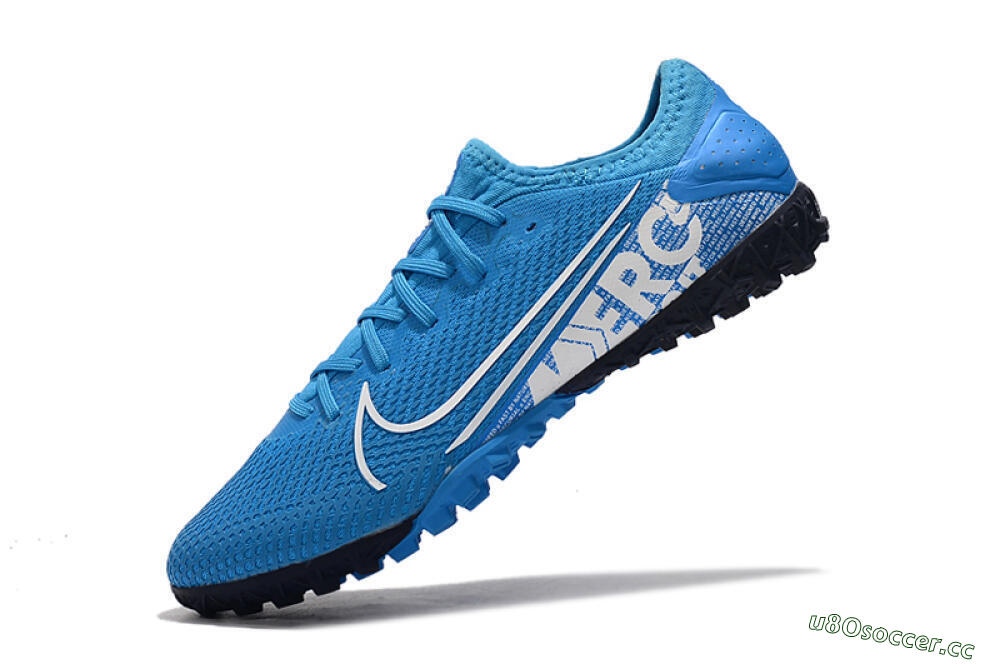 Men's Nike Mercurial Vapor 13 Pro TF Artificial Turf Low-Tops Football Shoes - Jade/White/Black 7